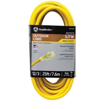 Southwire EXTNS CRD 12/3 SJTW 25'L 2587SW8802